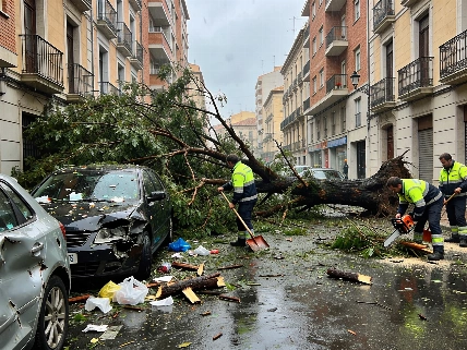 Alcoy Faces Widespread Damage After Violent Storm Hits City RUSSPAIN.com