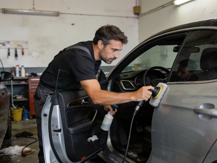 Spanish car wash owner turns five daily clients into a thriving business RUSSPAIN.com