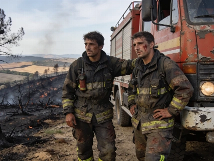 Firefighters in Castilla y León Face Crisis After Record Wildfires RUSSPAIN.com