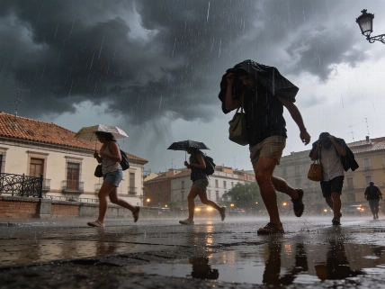 Aemet Warns of Intense Storms and Hail as Heatwave Ends RUSSPAIN.com