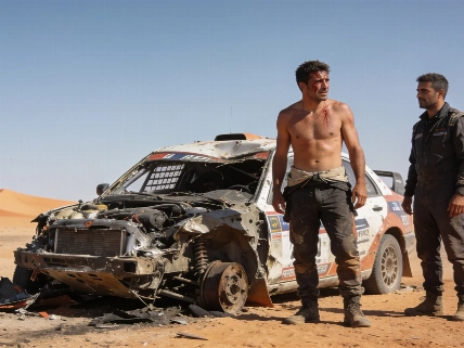 Henk Lategan takes wild Rally de Marruecos stage after Benavides crash RUSSPAIN.com
