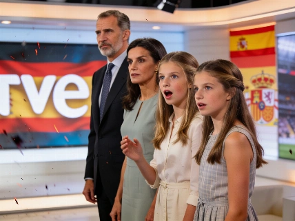 TVE Interrupts Infanta Sofía During World Cup Final Broadcast RUSSPAIN.com