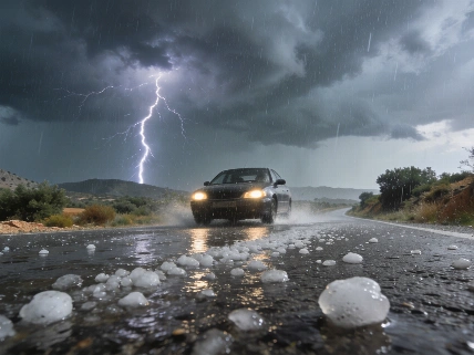 Red alert as torrential rains flood Catalonia RUSSPAIN.com