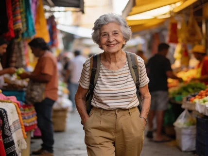 At 91, 'Abuelita Mochilera' Redefines Retirement with 70 Countries and a Backpack RUSSPAIN.com