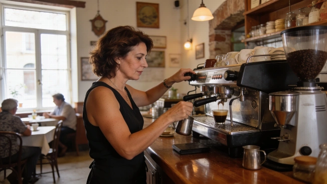 Anna Possi, 101, Still Runs Her Italian Café Every Morning RUSSPAIN.com