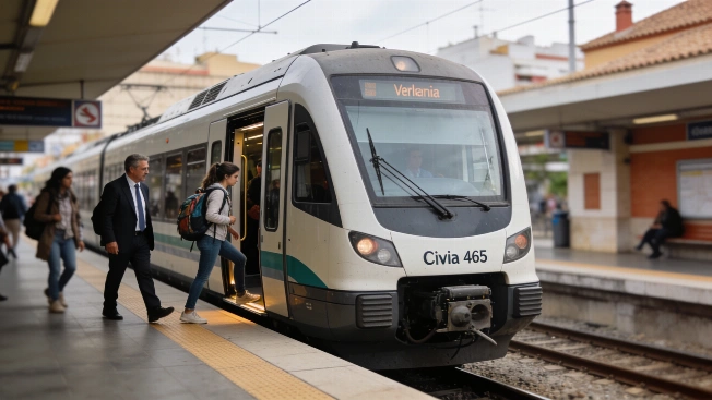 Valencia Commuter Rail Boosts Capacity With Arrival of Civia 465 Trains RUSSPAIN.com
