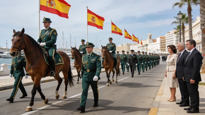 Grande-Marlaska joins Guardia Civil parade in Cádiz for key celebration RUSSPAIN.com