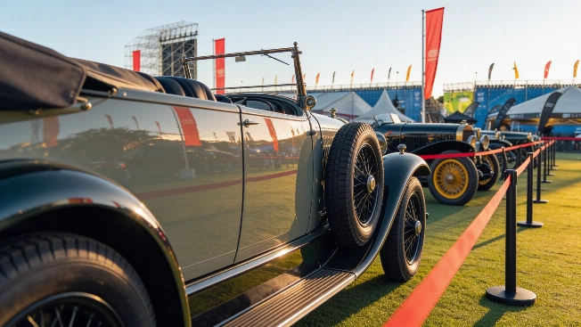 Rare Cars Take Over MadRing Circuit at Spanish Grand Prix RUSSPAIN.com