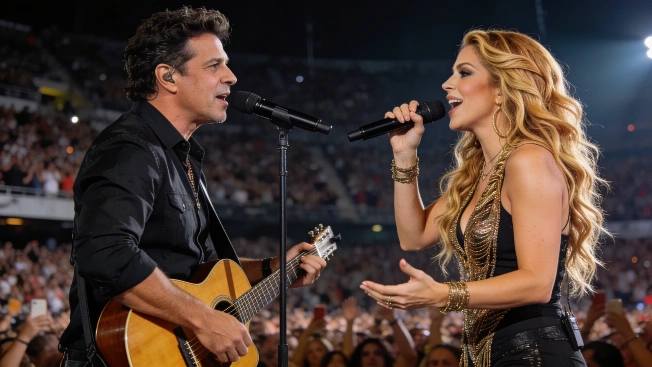 Alejandro Sanz and Shakira reignite La tortura in Madrid with a message on authenticity RUSSPAIN.com