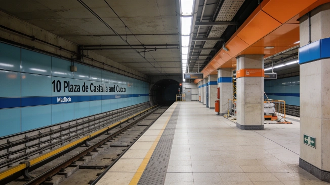 Thirteen Madrid Metro Stations Closed After Maintenance Train Blocks Line 9 RUSSPAIN.com