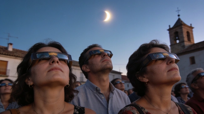 Millions Witness Rare Total Solar Eclipse Across Spain RUSSPAIN.com