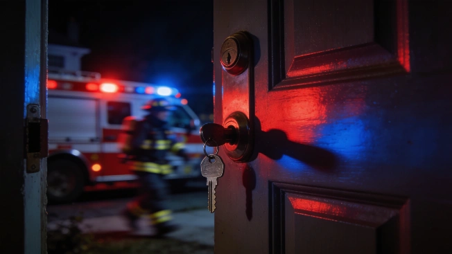 Firefighter Warns: Leaving the Key in the Door at Night Can Delay Emergency Rescue RUSSPAIN.com