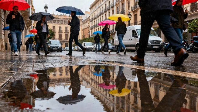 Storms bring relief and cooler air to Barcelona after record heat RUSSPAIN.com