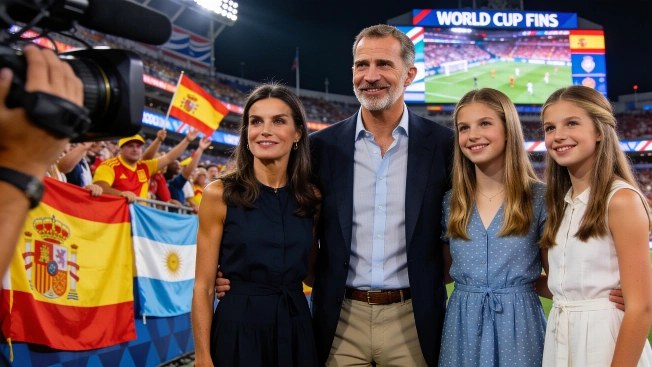 Unexpected TVE Broadcast Cut as Royal Family Attends World Cup Final RUSSPAIN.com