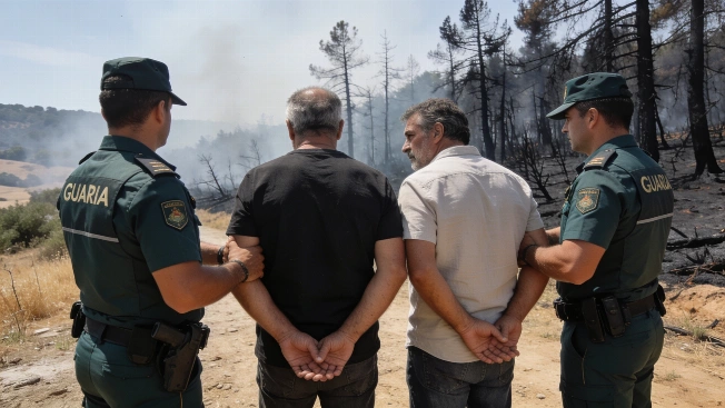Two Arrested in Almorox for Negligence Behind Major Wildfire RUSSPAIN.com