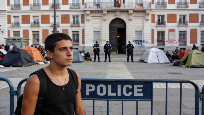 Ayuso Government Demands Urgent End to Puerta del Sol Protest RUSSPAIN.com