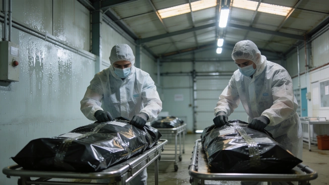Ceuta Uses Military Hangar to Store 77 Victims After Border Tragedy RUSSPAIN.com
