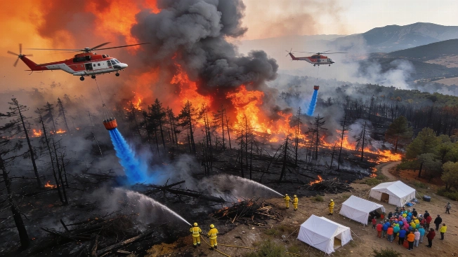 Wildfire Devastates Over 32,000 Hectares in Guadalajara RUSSPAIN.com