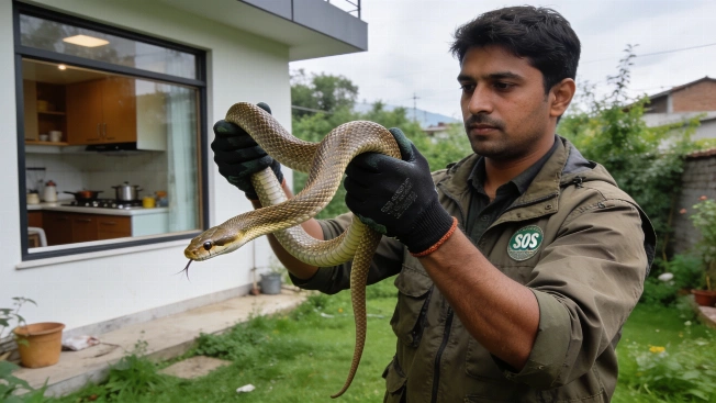 Bird Drops Live Snake Into Family Garden During Morning Tea RUSSPAIN.com