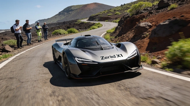 Electric Zeroid X1 Makes History with Podium Finish in Spanish Hill Climb RUSSPAIN.com