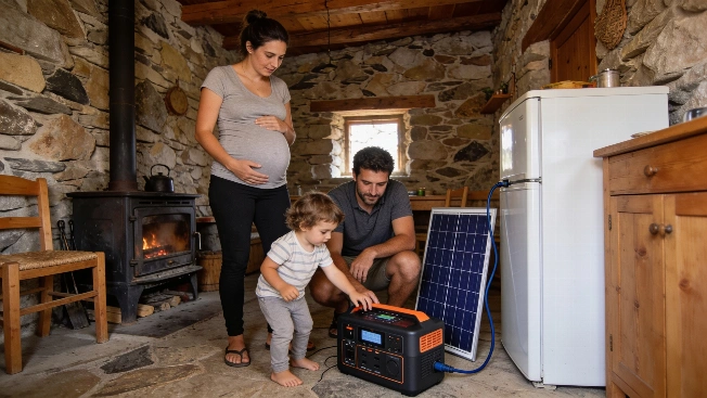 How One Family Cut Energy Bills by €236 a Year Living Off-Grid RUSSPAIN.com