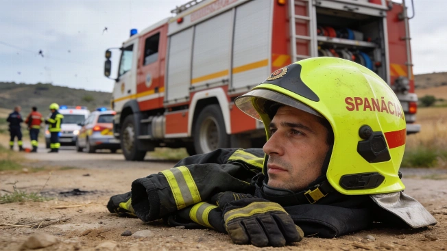 Firefighter Dies Battling Blaze in Calatorao, Zaragoza Province RUSSPAIN.com