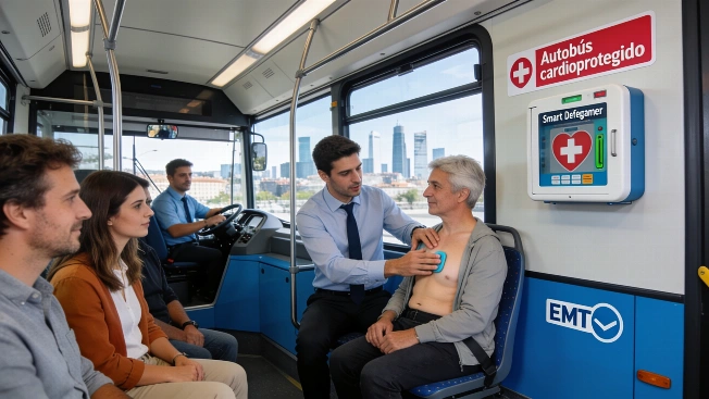 Madrid Equips All EMT Buses with Smart Defibrillators RUSSPAIN.com