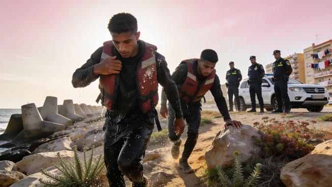 Ceuta Faces Emergency as Hundreds of Migrants Arrive by Sea Overnight RUSSPAIN.com