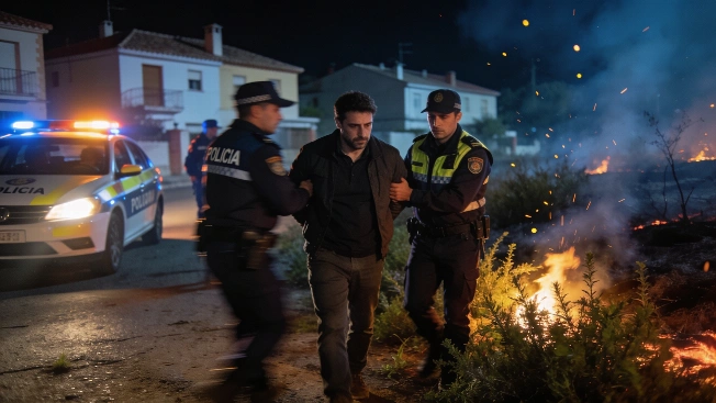 Man with Arson Record Arrested for New Wildfires Near El Prat Homes RUSSPAIN.com