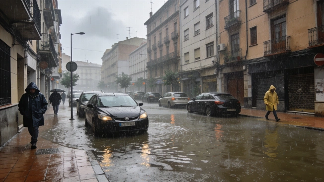 Torrential rain triggers flood alerts across Spain RUSSPAIN.com