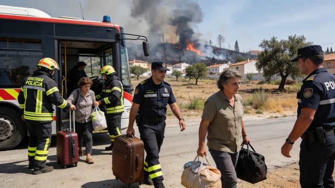 Mass Evacuations in Segovia and Castellón as Wildfires Escalate RUSSPAIN.com