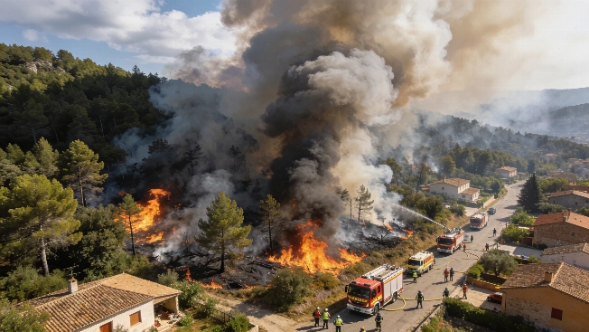 Firefighters Battle Historic Ávila Wildfire Amid Chaos and Exhaustion RUSSPAIN.com