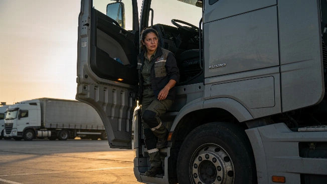From Textile Factory to Truck Cab: Rosa Doubles Her Salary on Spain’s Roads RUSSPAIN.com