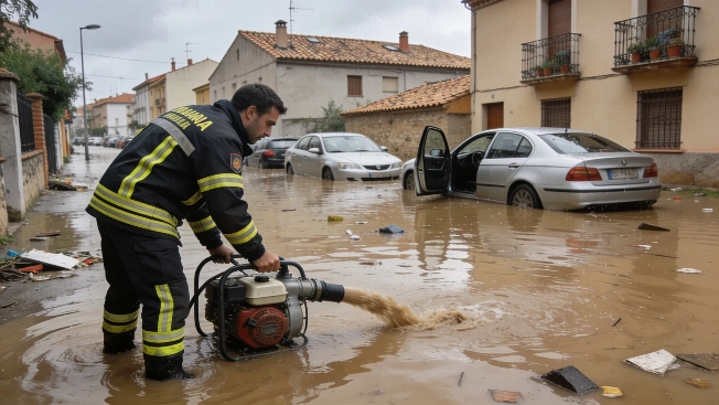 Torrential Rains in Tarragona Leave Seven Injured and Force Mass Evacuations RUSSPAIN.com