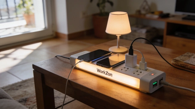 Aldi Cuts Price on Multi-Port Power Strip With USB and Night Light RUSSPAIN.com