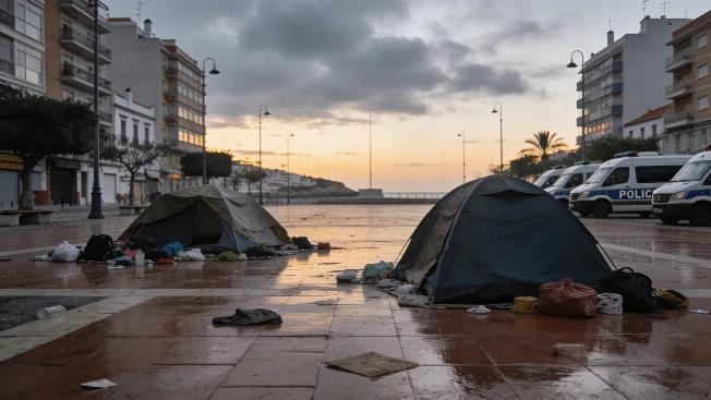 Ceuta police clear camps housing about 500 migrants RUSSPAIN.com