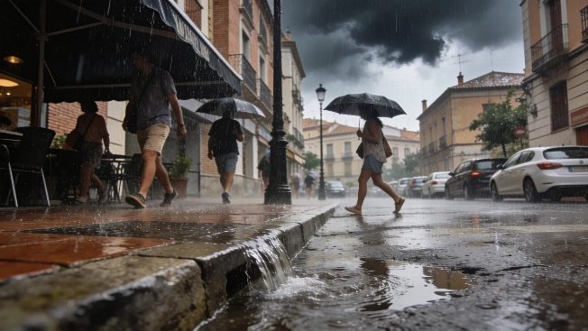 Orange Weather Alerts Issued for Heavy Rain and Storms Across Spain RUSSPAIN.com