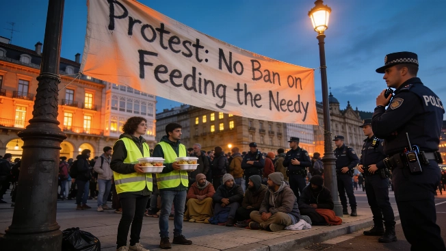 San Sebastián Halts Volunteer Street Dinners for Homeless Over Safety Concerns RUSSPAIN.com