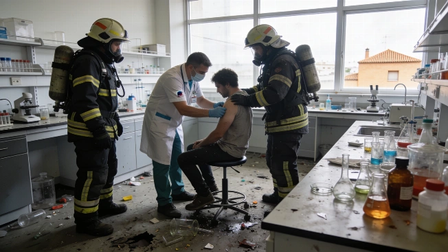 Explosion in Tarragona University Lab Leaves Three Injured RUSSPAIN.com