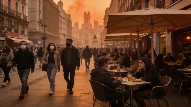 Madrid Residents Ignore Air Quality Warnings Amid Wildfire Smoke RUSSPAIN.com