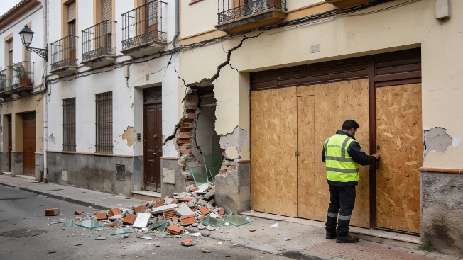 Hundreds Still Displaced After Granada Earthquakes Leave Homes Uninhabitable RUSSPAIN.com