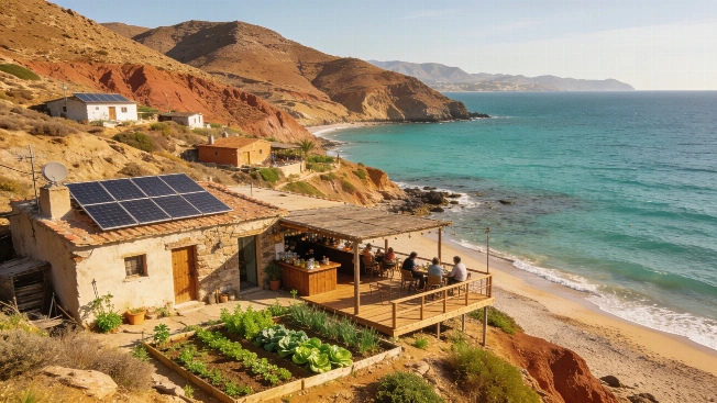 Inside the Remote Spanish Cove Where a Community Has Lived Off-Grid for 40 Years RUSSPAIN.com