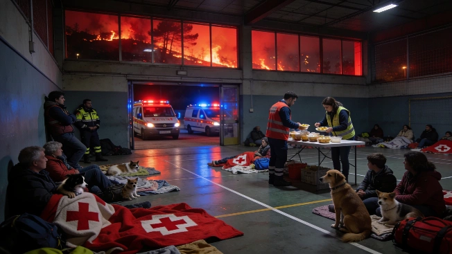 Evacuations and Uncertainty in Cebreros as Ávila Wildfire Rages RUSSPAIN.com