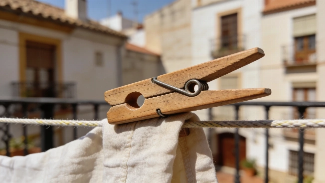 Why Classic Wooden Clothespins Have Two Different-Sized Holes RUSSPAIN.com