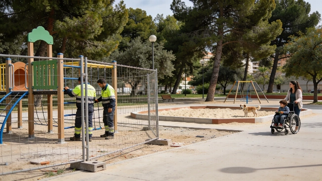 Valencia to Overhaul Camins al Grau Park with Inclusive Playground and Dog Area RUSSPAIN.com