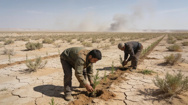 Uzbekistan plants two million hectares of desert shrubs to contain Aral Sea disaster RUSSPAIN.com