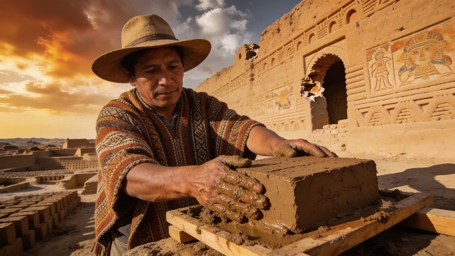 The Man Preserving the World's Largest Adobe City Brick by Brick RUSSPAIN.com