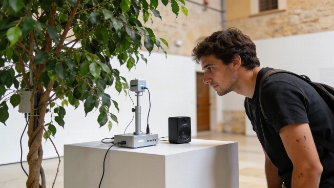 Cabrils installation turns plant signals into sound and scent RUSSPAIN.com