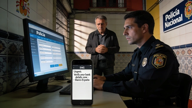 Police Recover €9,300 Lost in Valladolid 'Smishing' Scam RUSSPAIN.com
