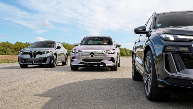 Mercedes GLC EQ Tops Audi Q6 e-tron and BMW iX3 in Premium EV SUV Showdown RUSSPAIN.com